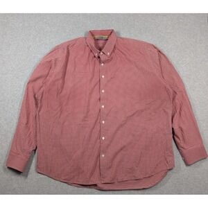 Tasc Men Shorts XXL Picnic Plaid Check Performance Long Sleeve Button Up‎